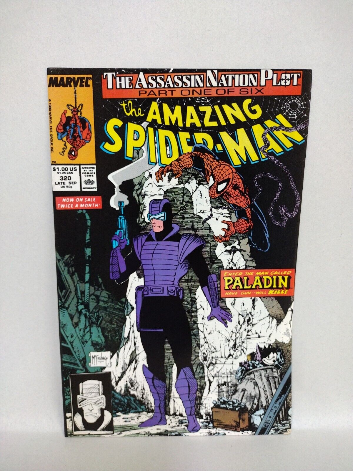 Amazing Spider-Man 1989 Assassination Plot Complete Marvel Comic Series 320-325