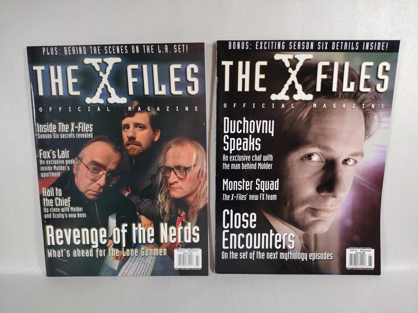 X-Files (1997) Official Magazine LOT of 15 David Duchovny Gillian Anderson