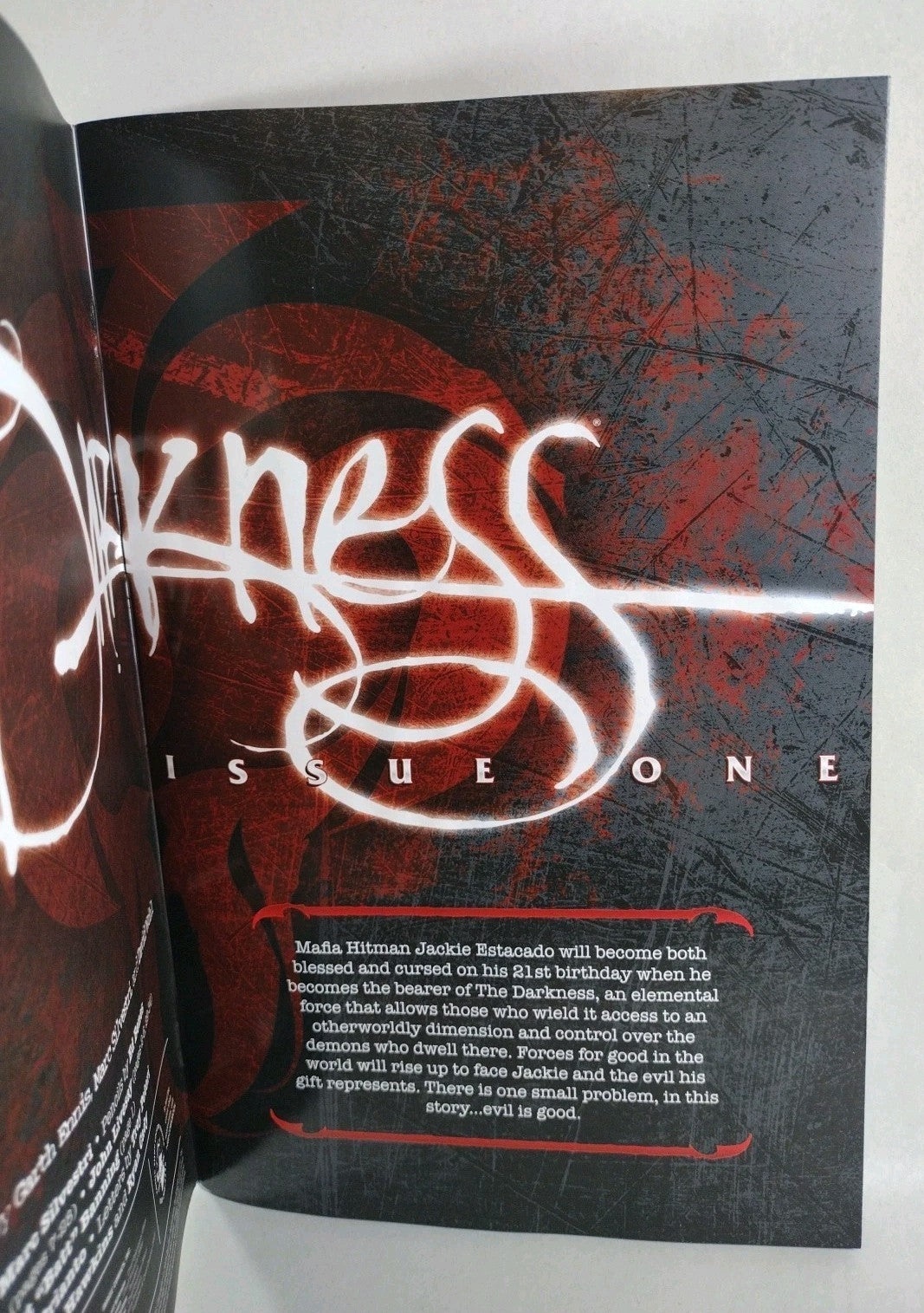 Darkness 1 (2025) Image Top Cow Sketch Cover Variant Comic W Original DCastr Art