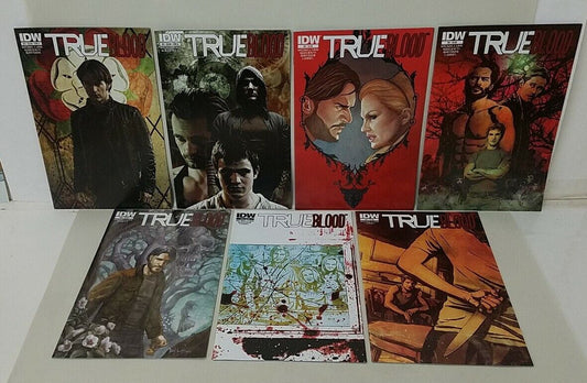 True Blood (2012) IDW Comic Run #3 5 8 9 10 11 12 HBO Vampires