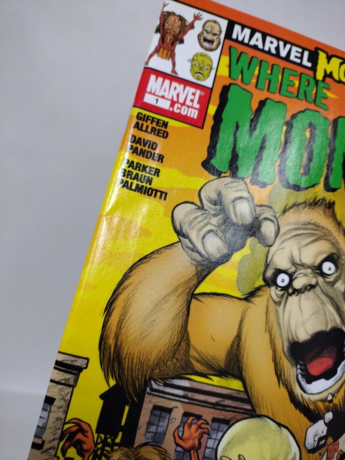 MARVEL MONSTERS GROUP (2005) Lot Of 4 1 Shots JACK KIRBY Eric Powell Covers