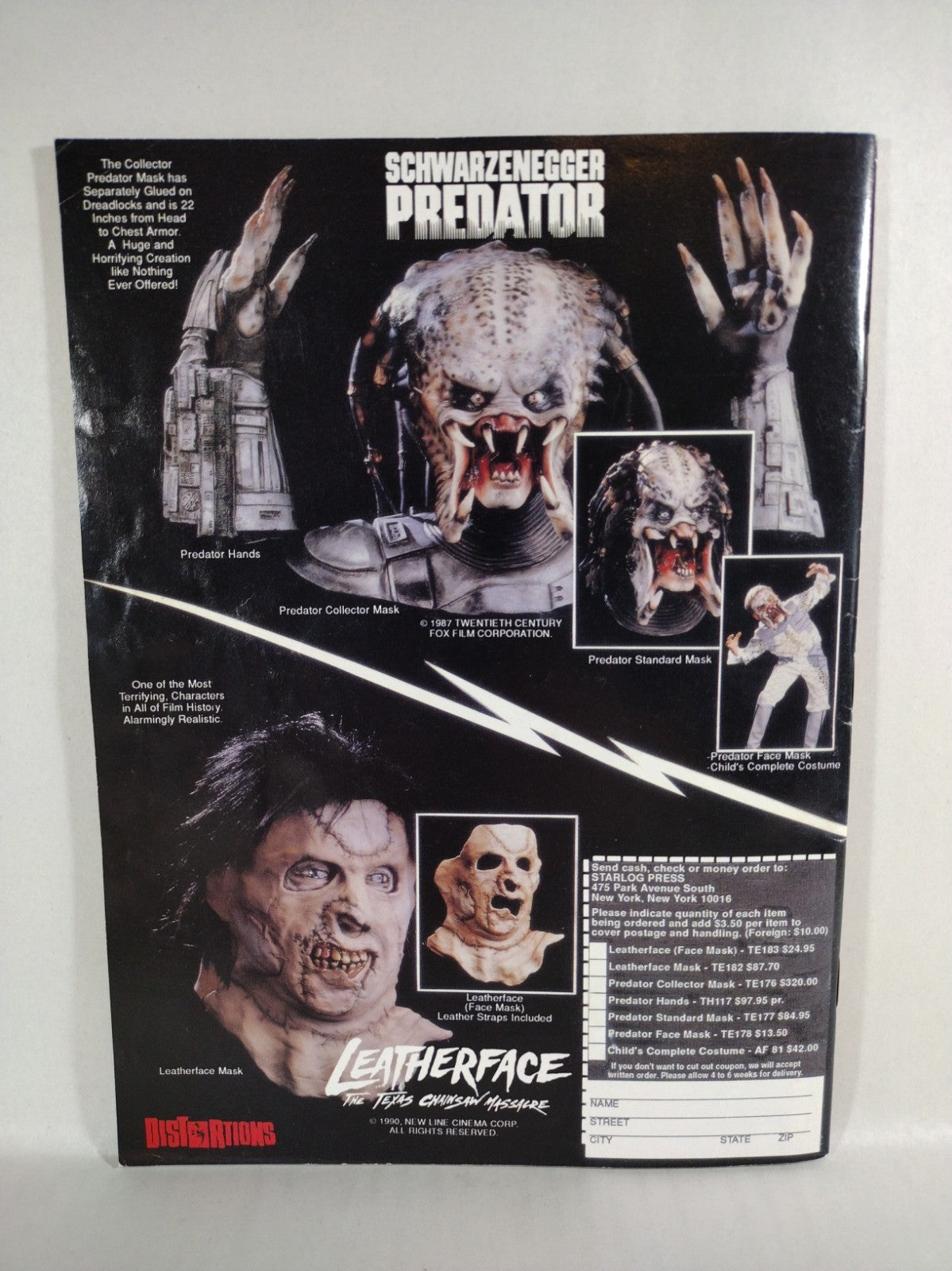 Fangoria Magazine 99 (1990) Rocky Horror Picture Show Poster Predator Cover FN