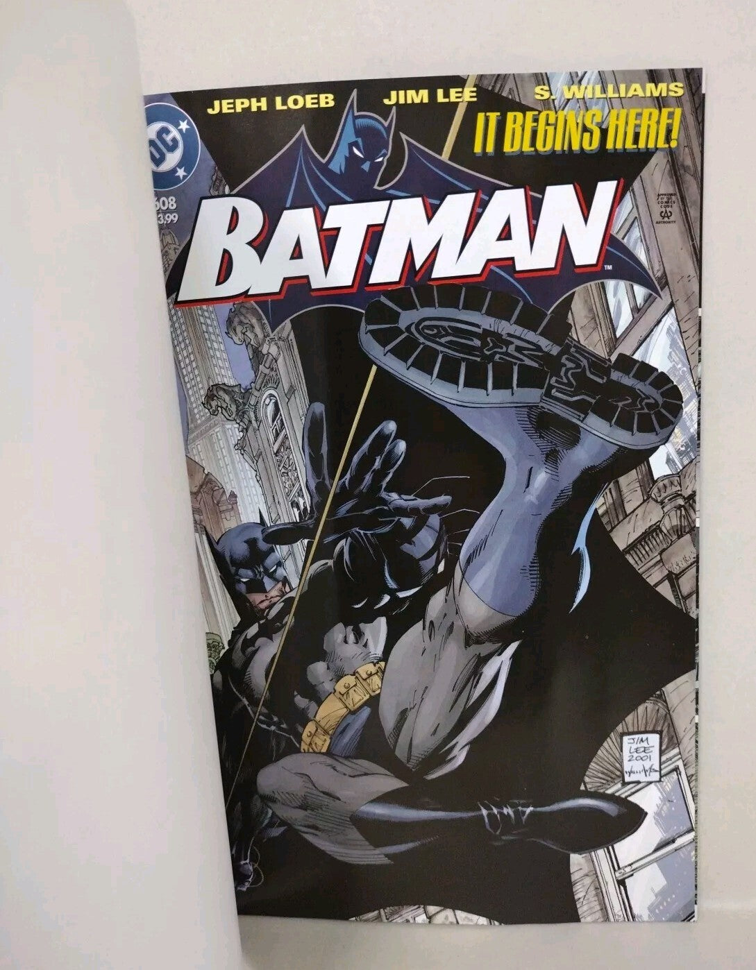 Batman 608 Facsimile Edition (2025) DC Comic Sketch Cover W Original DCastr Art