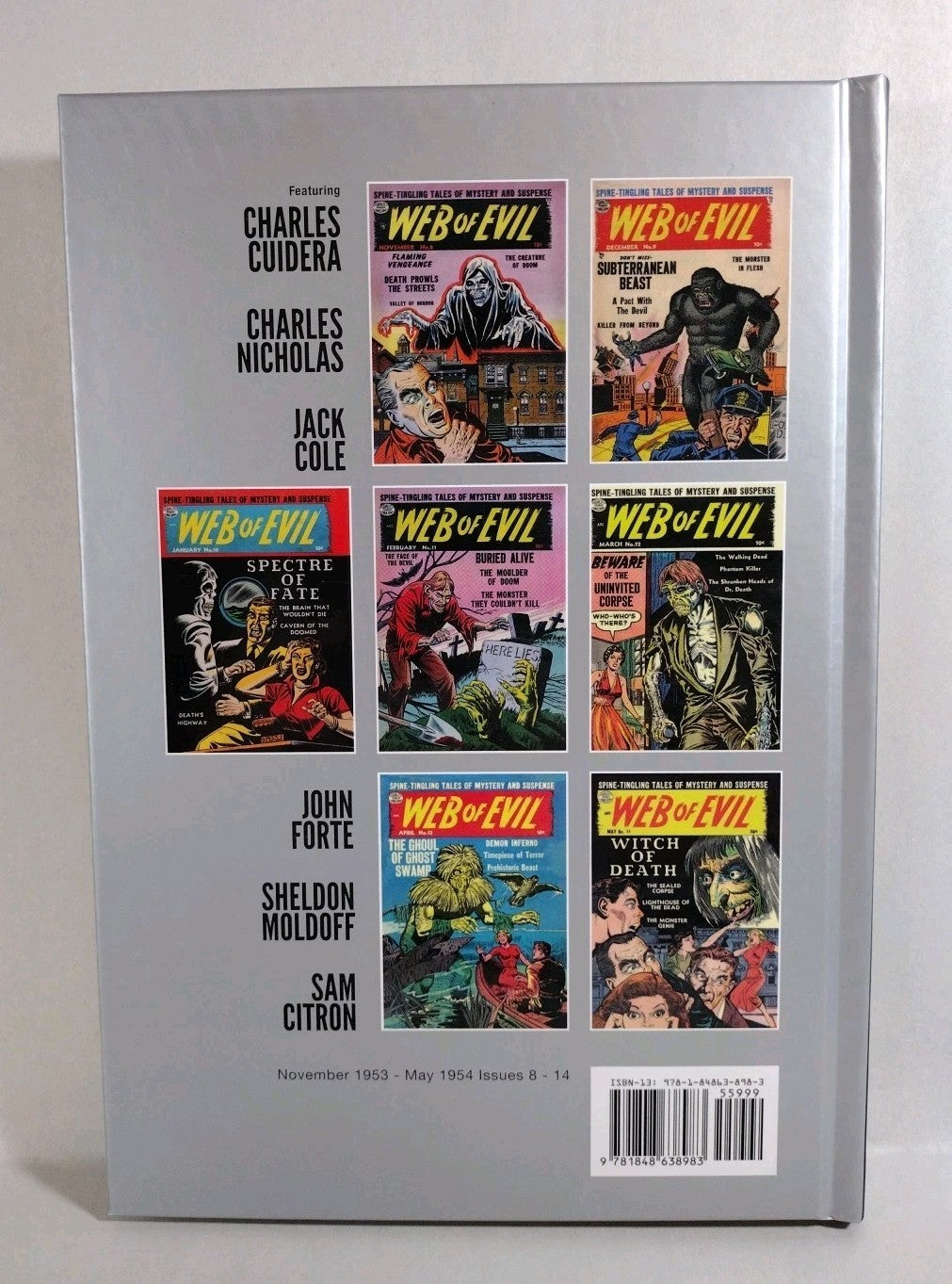 Web Of Evil Vol 2 PS Artbooks (2015) HC #8-14 Pre Code Horror Classics NEW