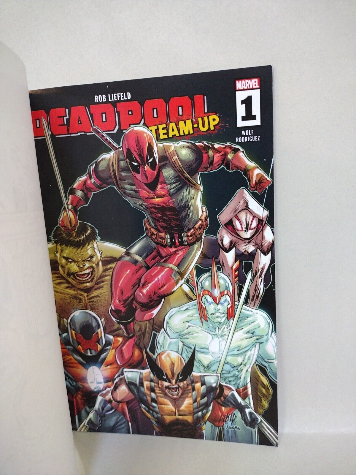 Deadpool Team-Up #1 (2024) Marvel Sketch Variant With Original Dave Castr Art