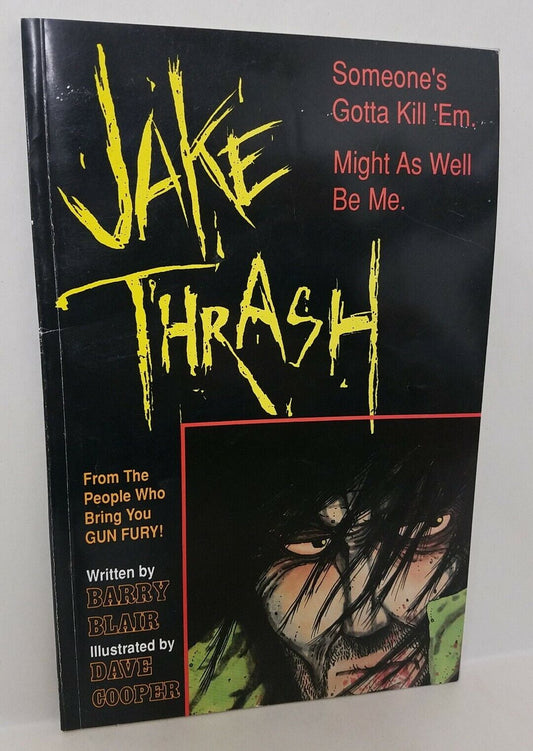 Jake Thrash (1989) Malibu Comics TPB Dave Coop Indie Cyberpunk