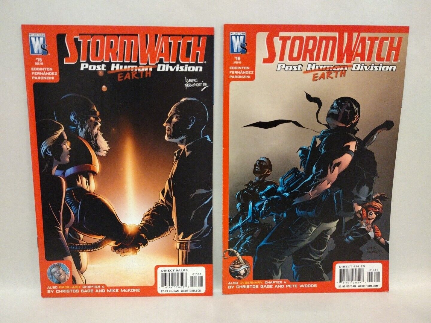 Stormwatch Post Human Division (2008) Wildstorm Comic Set #13-24 Last Issues