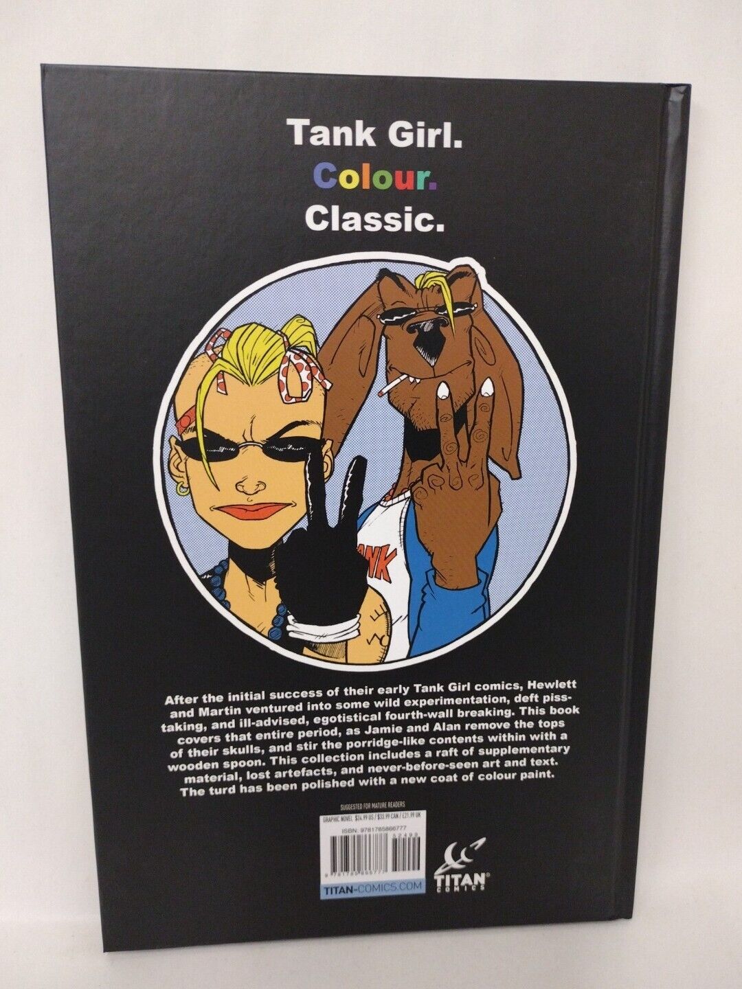 TANK GIRL COLOR CLASSICS VOL 2 HARDCOVER 1990-1993 (2019) Titan Comics HC New