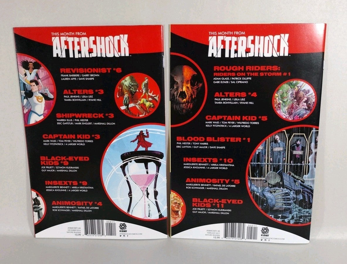 Animosity (2016) Aftershock Comic Lot #2-10 Rise #1-3 Evolution