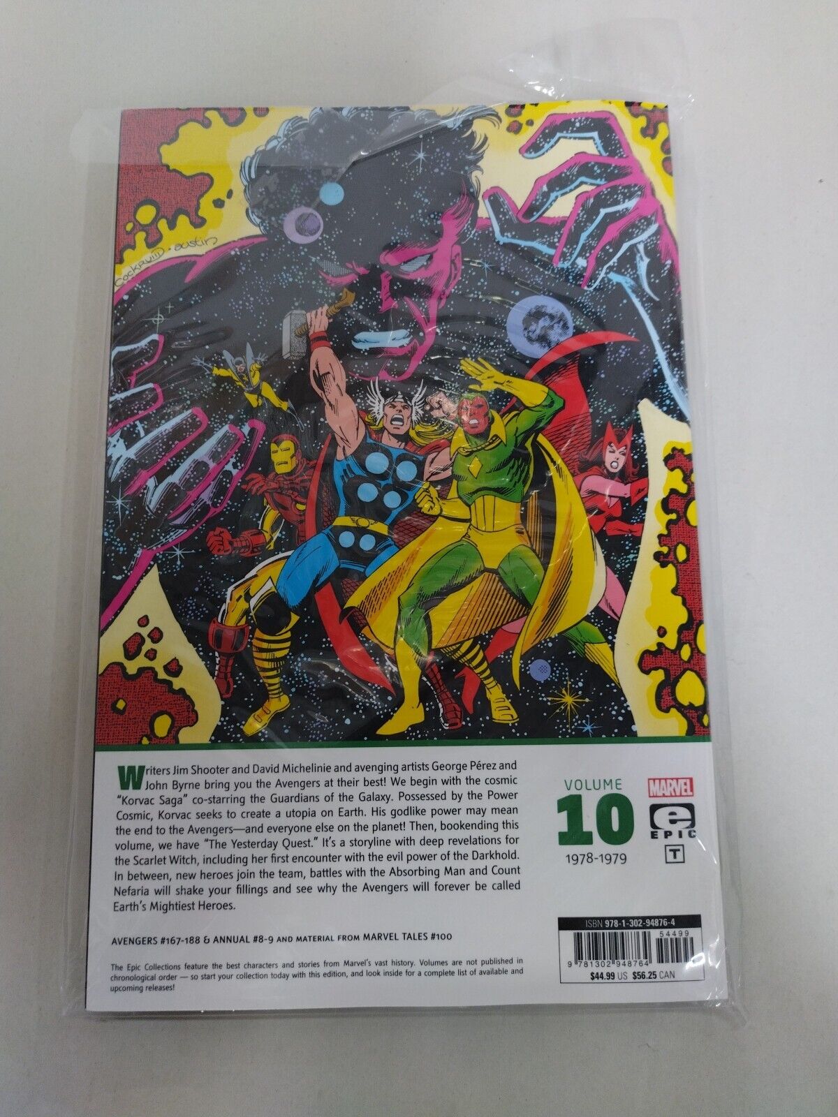 Avengers Epic Collection Vol 10 The Yesterday Quest New Marvel TPB Paperback