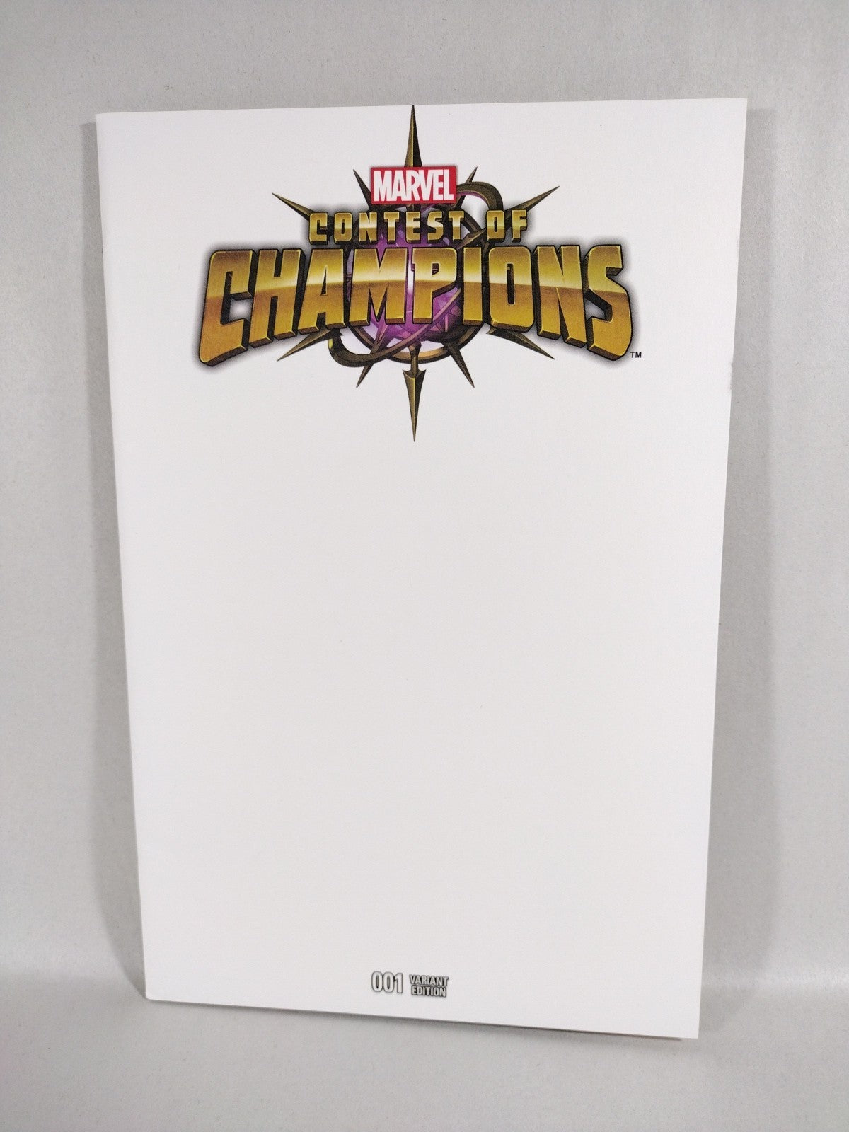 Contest Of Champions #1 (2015) Marvel Comic Blank Sketch Var Lot Of 5 FN-VF