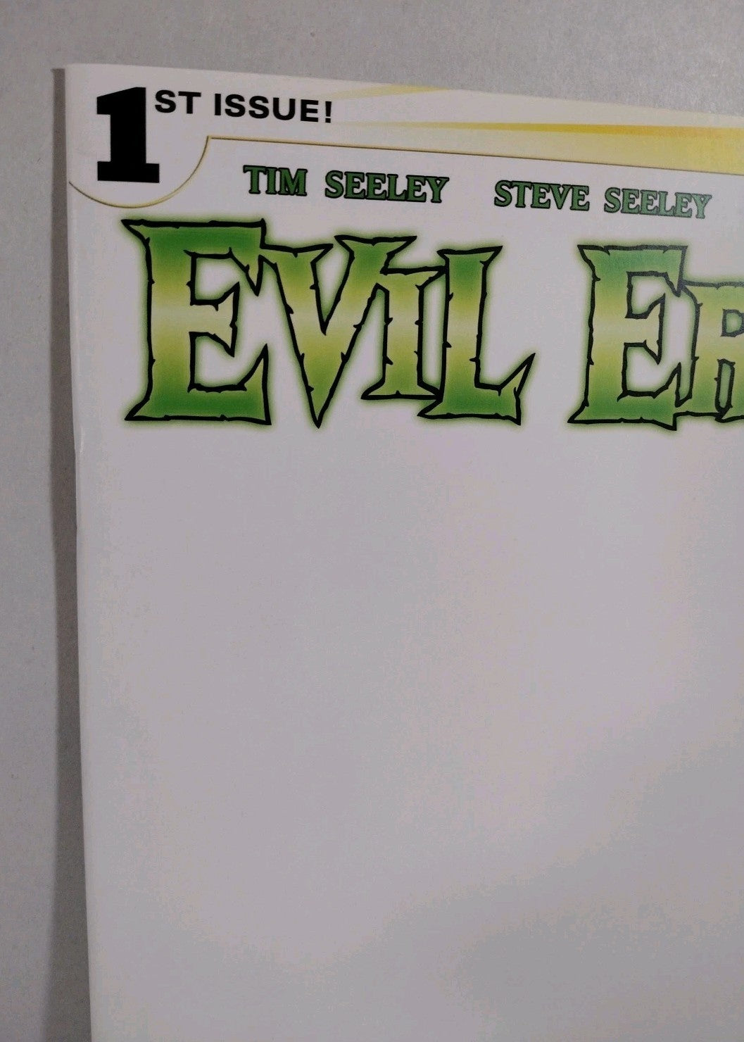 Evil Ernie #1 (2014) Dynamite Blank Sketch Cover Variant Comic New NM