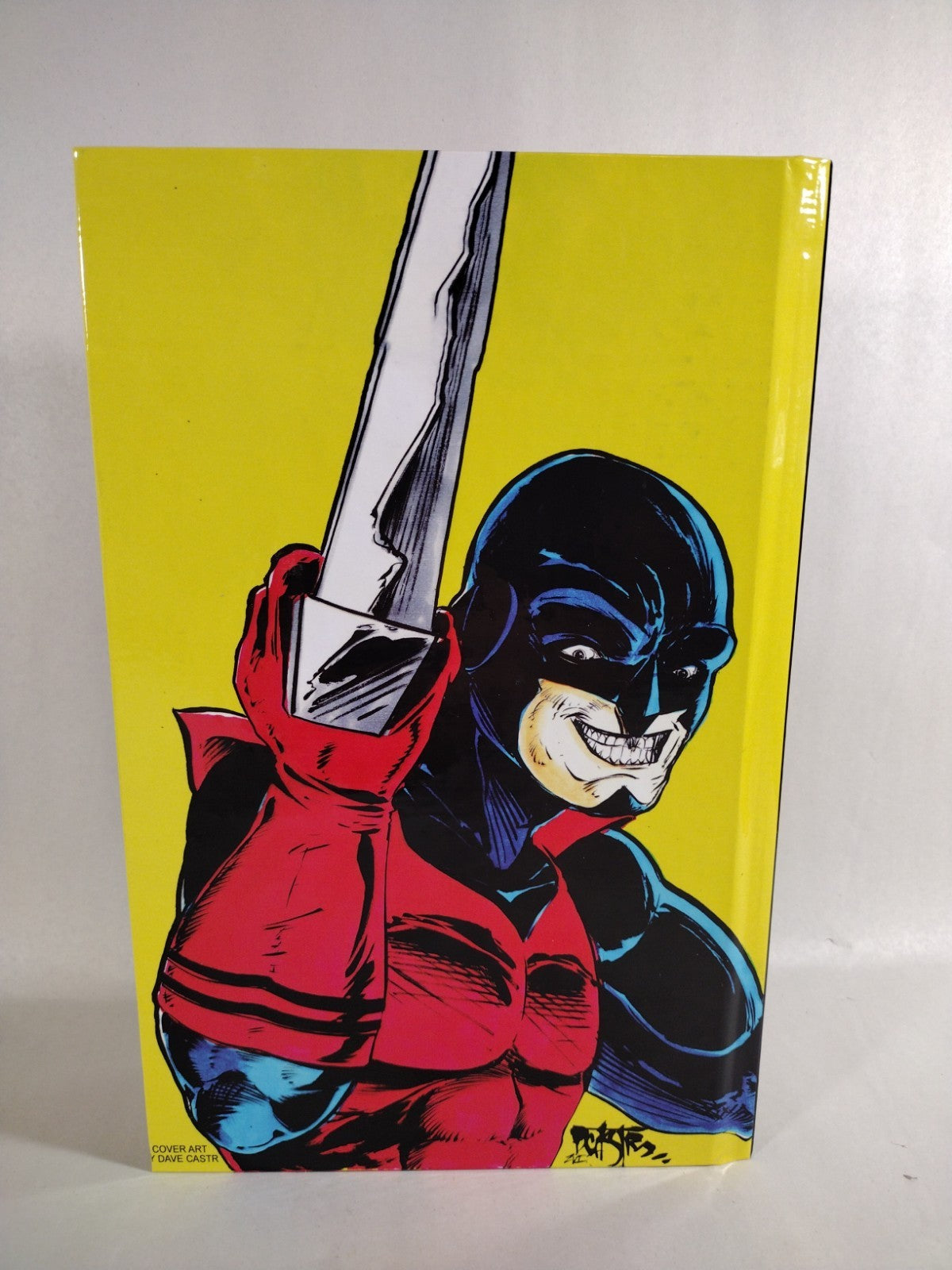 Grips (1986-1990) Custom Bound Silverwolf Comic Omnibus HC ARG DCastr Cover Art