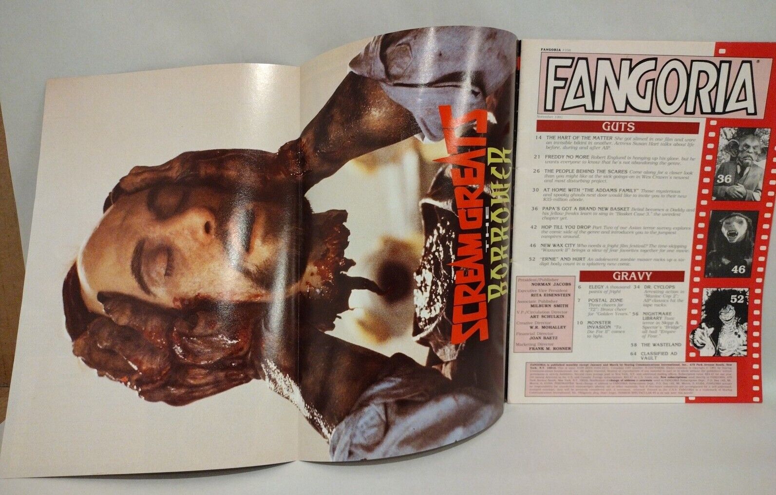 FANGORIA Magazine #108 (1991) Freddy's Dead People Under The Stairs Evil Ernie