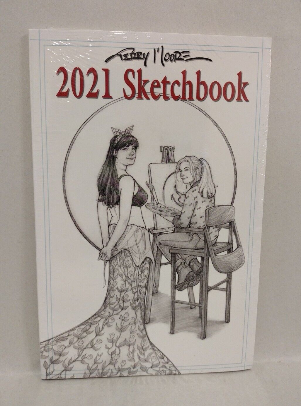 TERRY MOORE 2021 SKETCHBOOK Abstract Studios SC New Sealed MOTOR GIRL