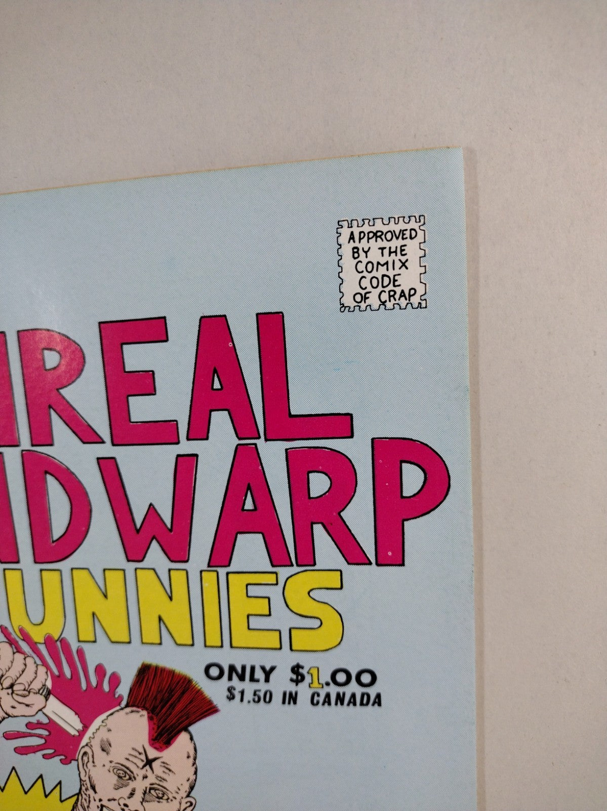 Unreal Mindwarp Funnies (1986) 0 Underground Comic Stephen Hermann SS Comix NM