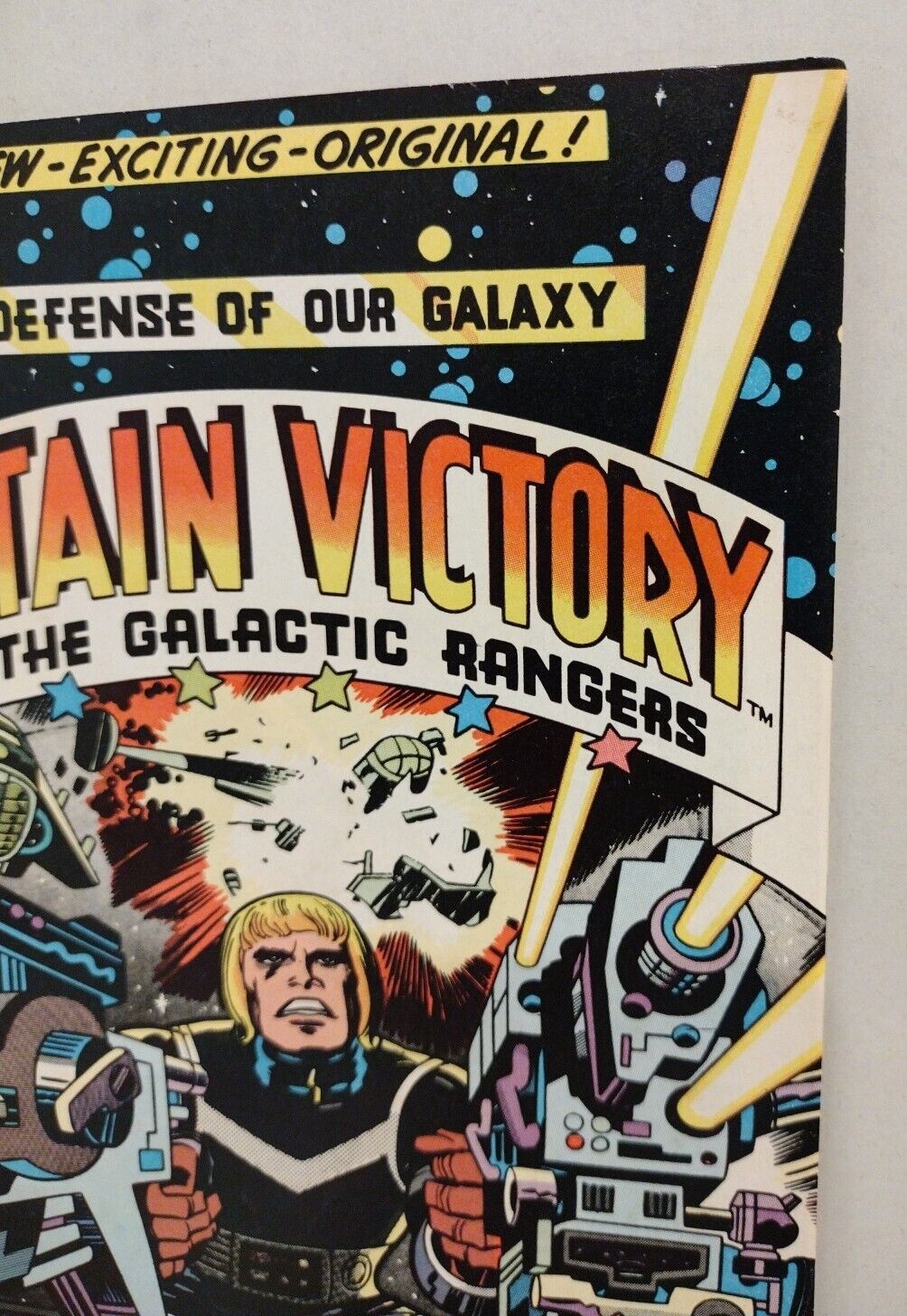 Captain Victory and the Galactic Rangers #1 (1981) PC Comic Jack Kirby Art NM