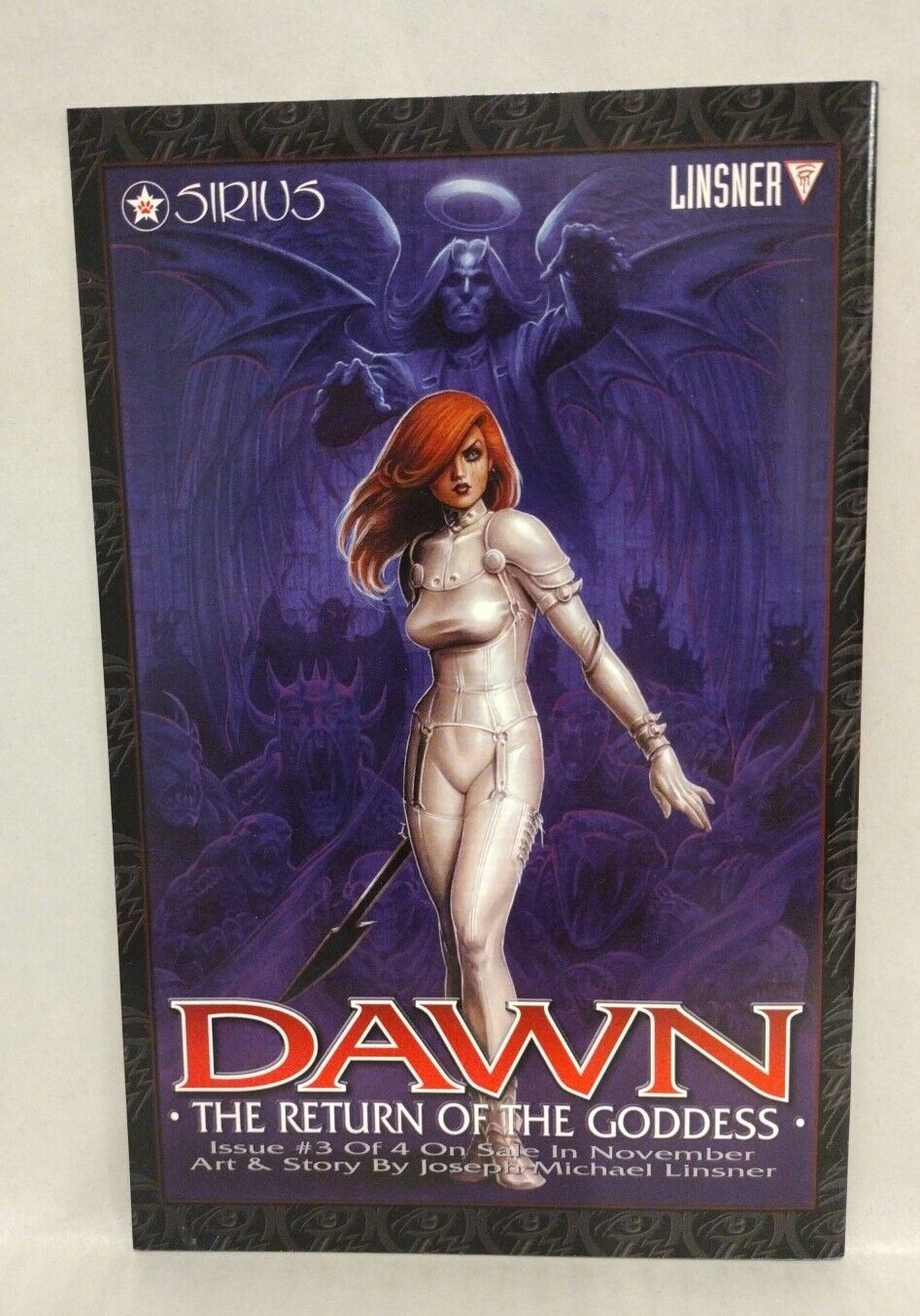 Dawn Return of the Goddess (1999) Complete Sirius Comic Set #1 2 3 4 Linsner