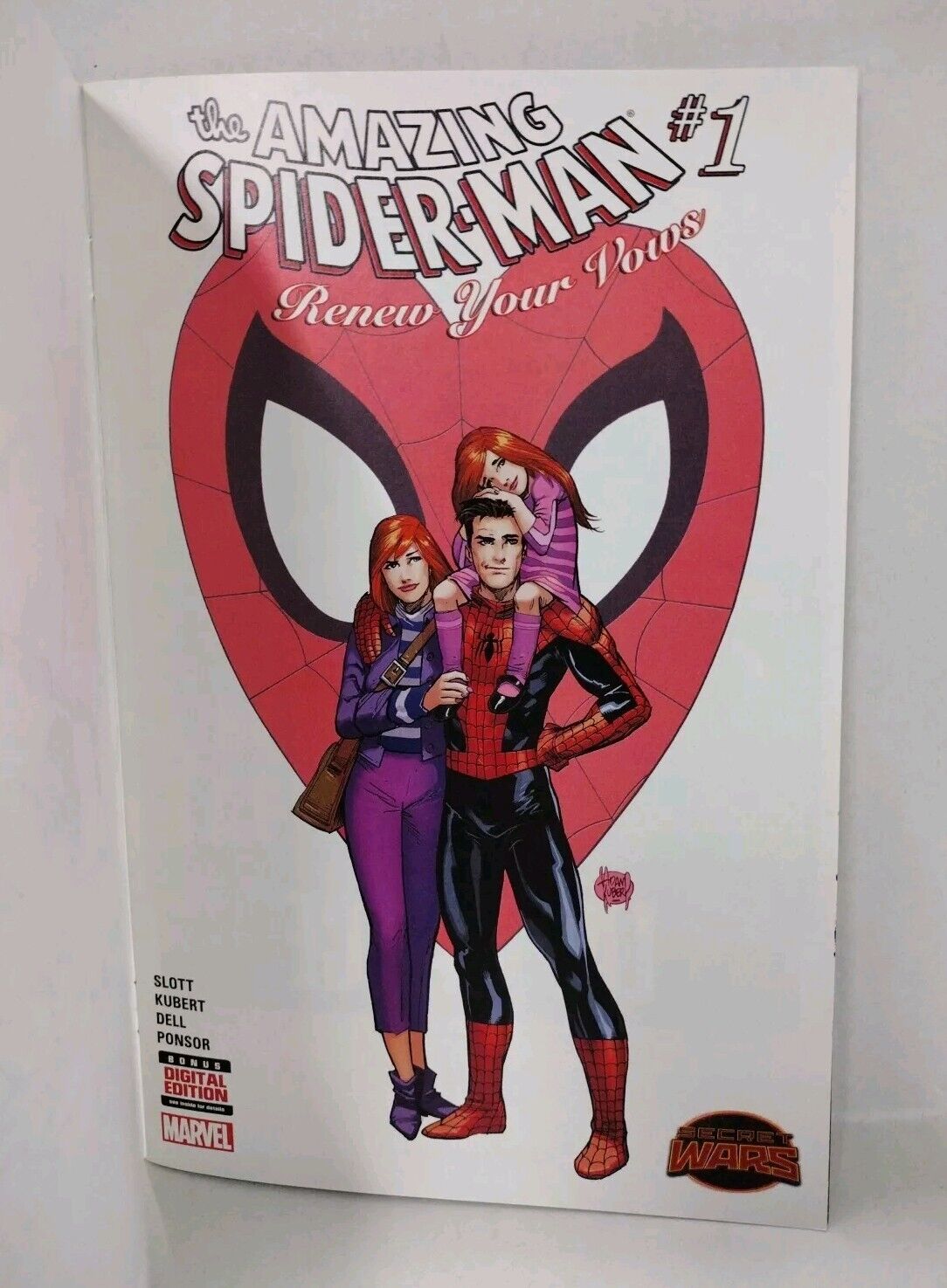 Amazing Spider-Man Renew You Vows 1 Marvel Sketch Cover Comic W Original JAG Art