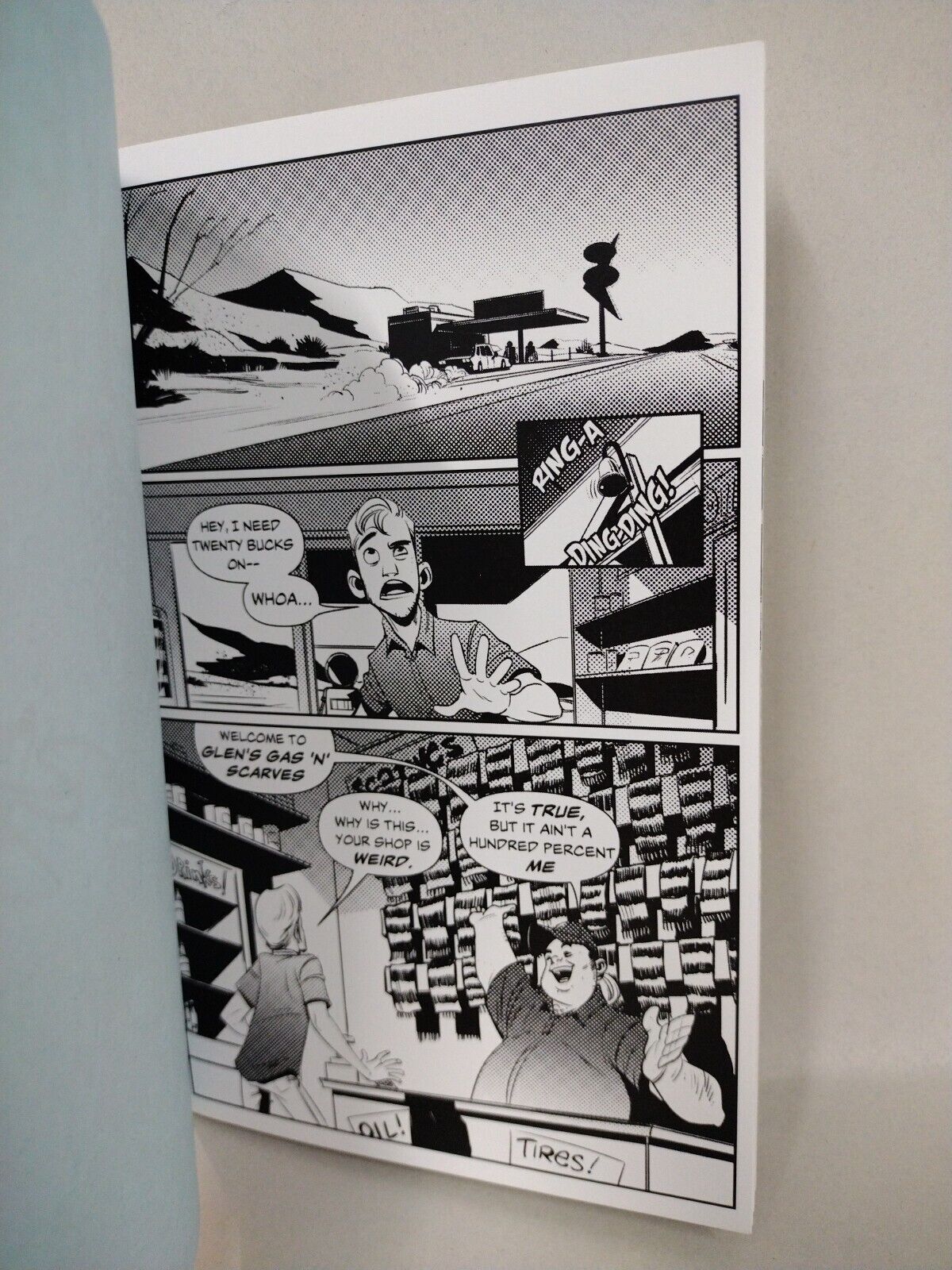 Scarves Ashcan One-Shot Comic Robert Quinn Signed Bob Q Horror NM