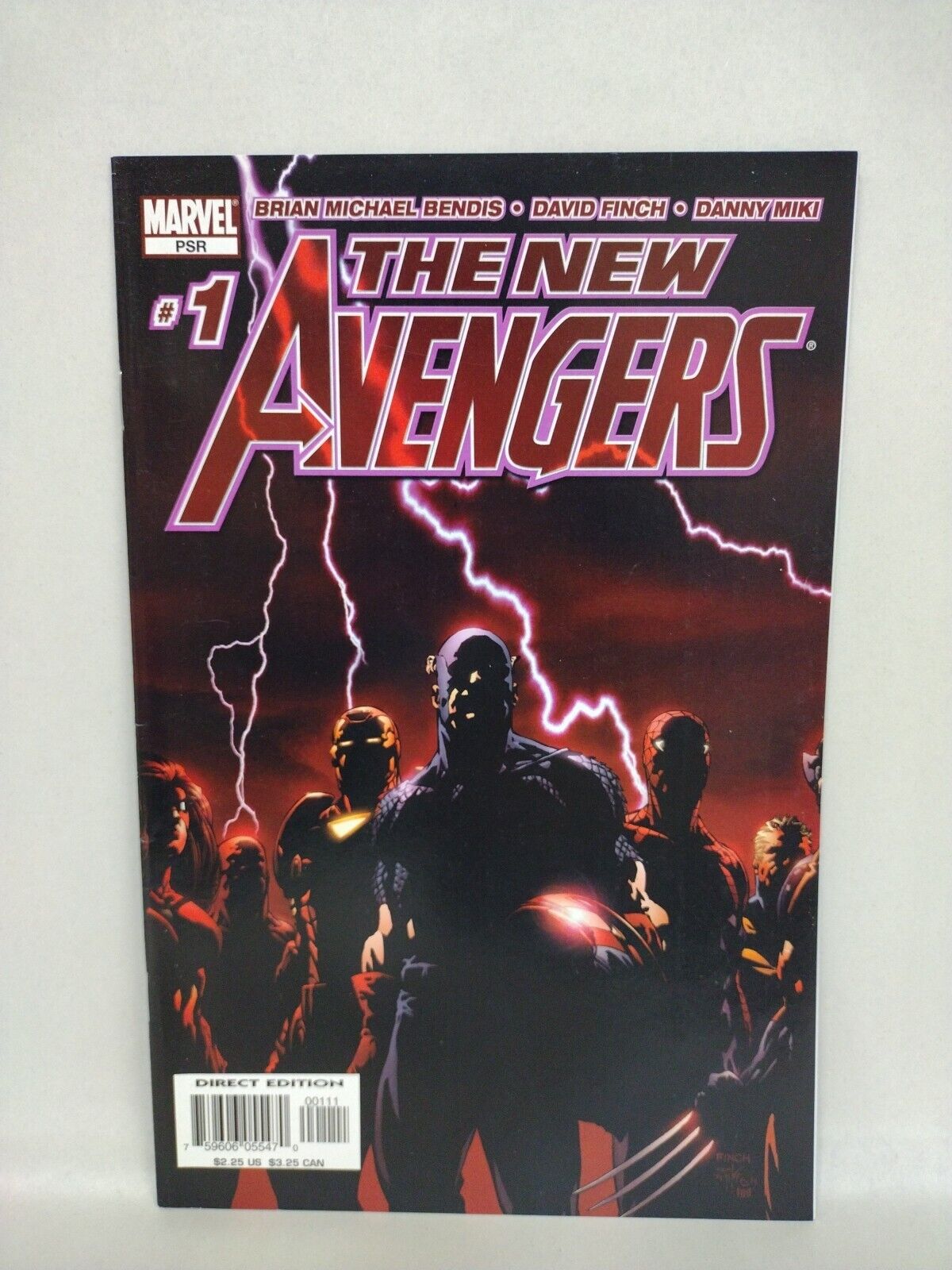 New Avengers #1 (2005) Marvel Comic Set Quesada Variant