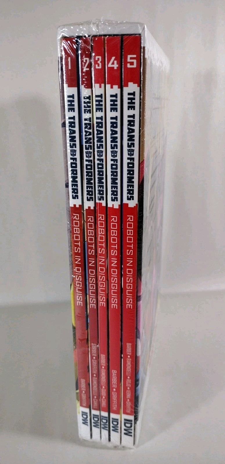 Transformers Robots In Disguise TPB Box Set Vol 1-5 New Sealed