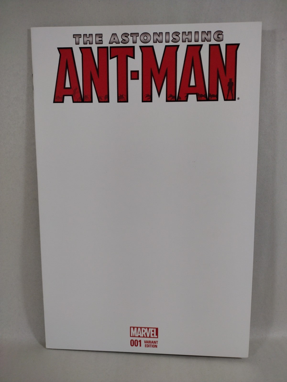 Astonishing Ant-Man #1 (2015) Marvel Blank Sketch Variant Cover Comic NM