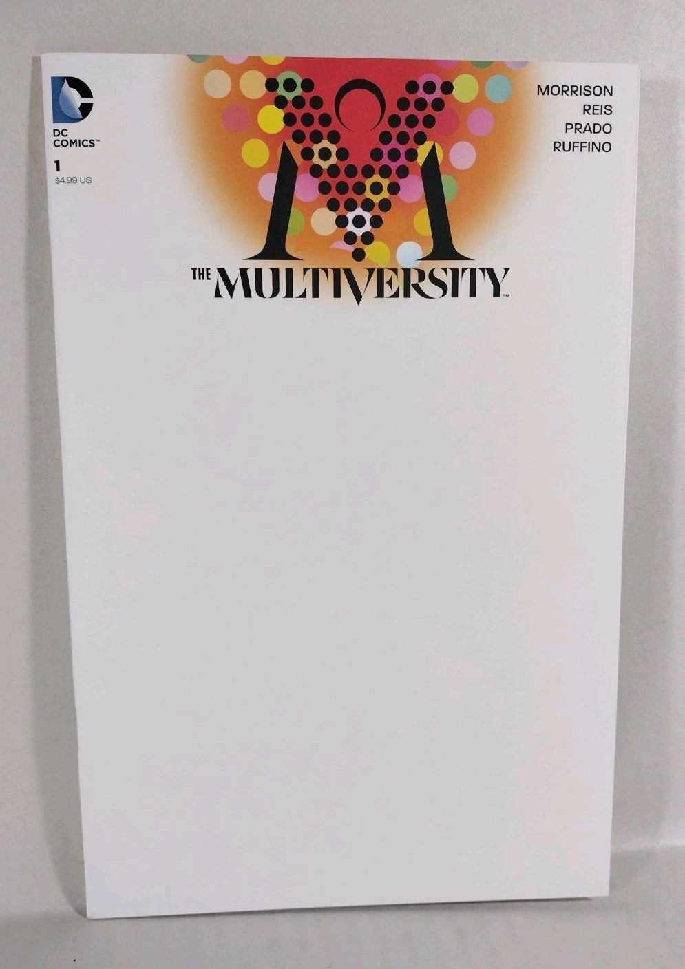 Multiversity #1 (2014) DC Comic Blank Sketch Cover Variant New NM