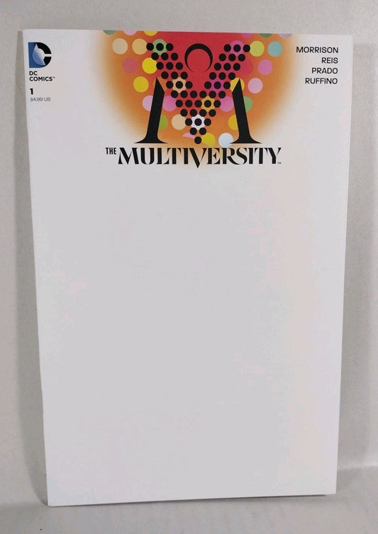 Multiversity #1 (2014) DC Comic Blank Sketch Cover Variant New NM