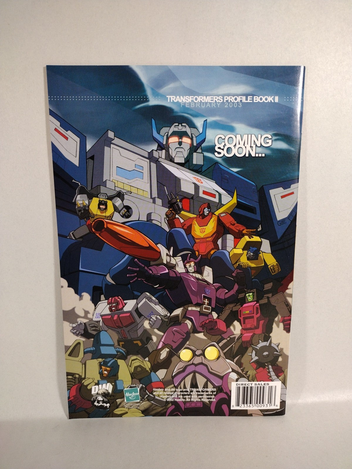 Transformers Armada (2002) DW Comic Lot #1 2 3 4 5 6 8 PREVIEW +Holo-Foil Var