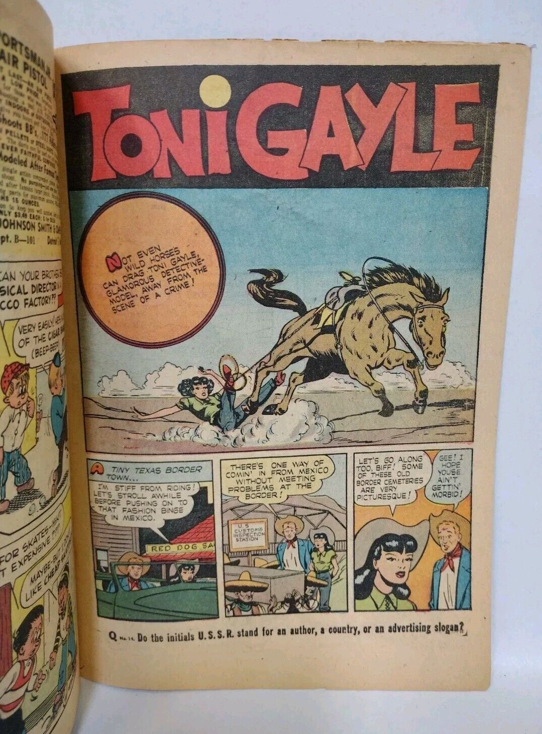 Young King Cole Detective Tales Vol 3 #9 (1948) Premium Comic Jack Harmon Cover