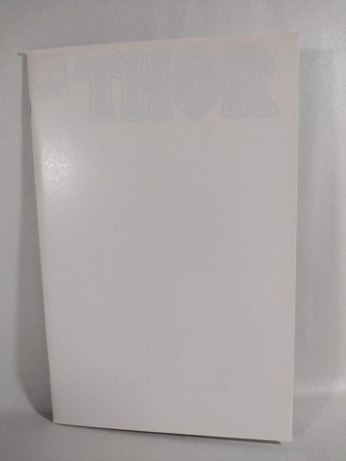 Thor #1 (2020) Marvel LGY 727 Blank Sketch Variant Cover NM