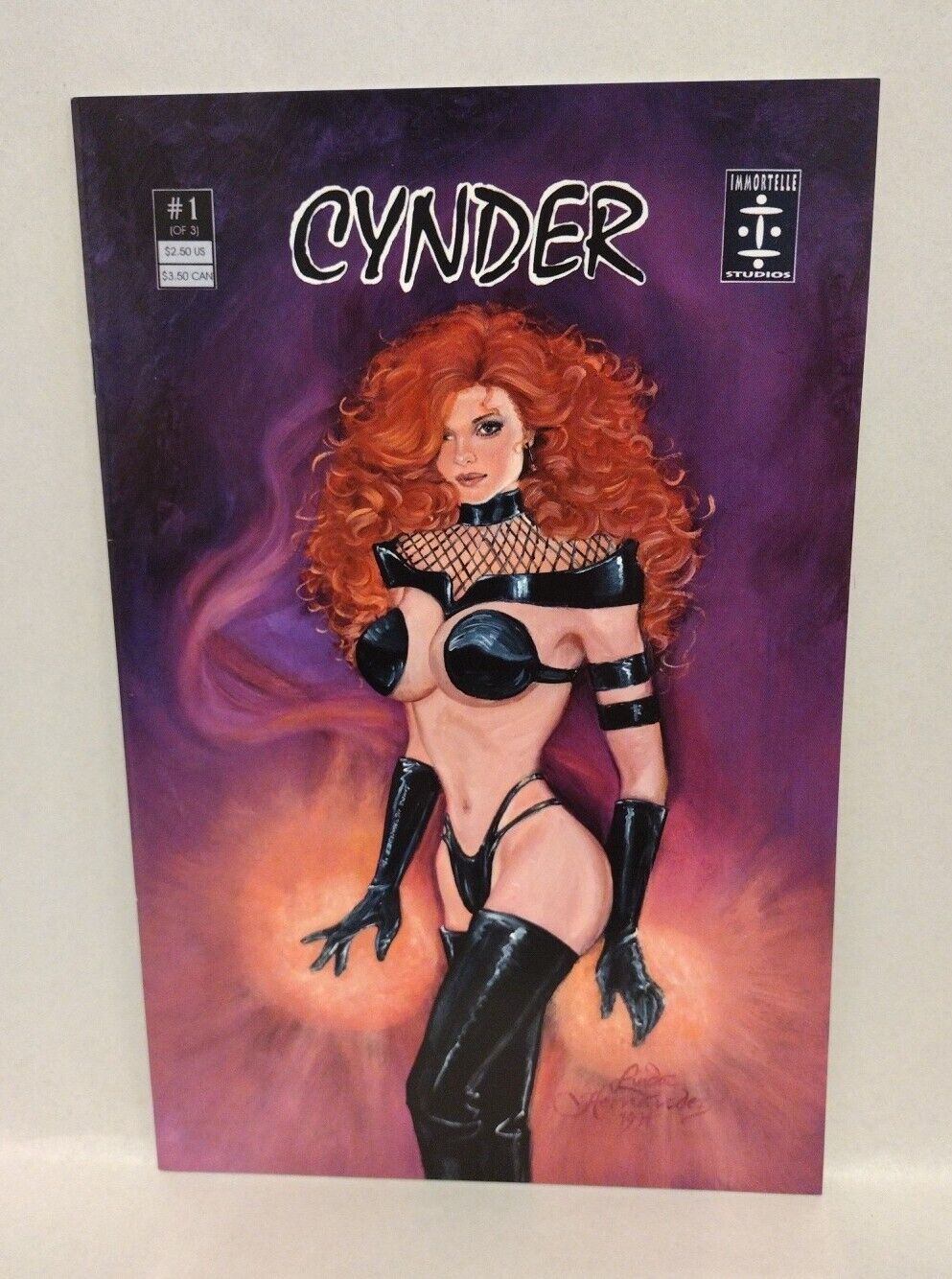 Cynder (1994) Immortelle Comic Set #1 2 Annual #1 +Variant David Linda Hernandez