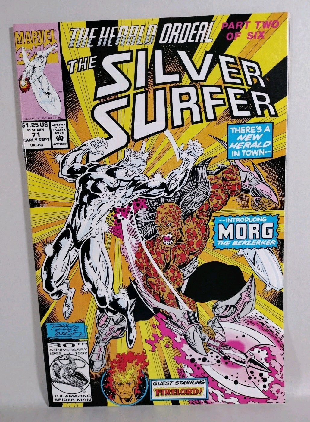 Silver Surfer (1992) Marvel Comic Lot #69 71 72 73 74 75 Herald Ordeal Pt 2-6