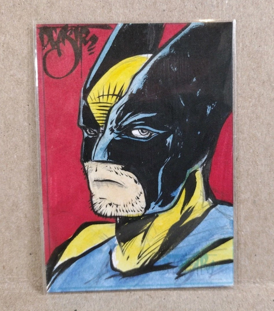 Dave Castr Crusin (2025) OAC Sketch Card W Original Marvel Wolverine Art 