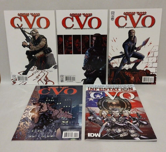 CVO (2005) IDW Comic African Blood Complete Series #1-4 + Infestation Special