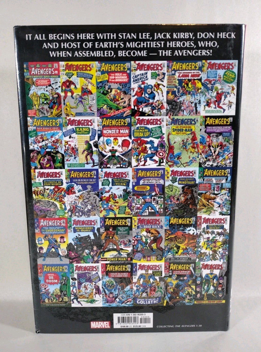 Avengers Omnibus Vol 1 New Printing Marvel Comics Sealed Jack Kirby Cover HC