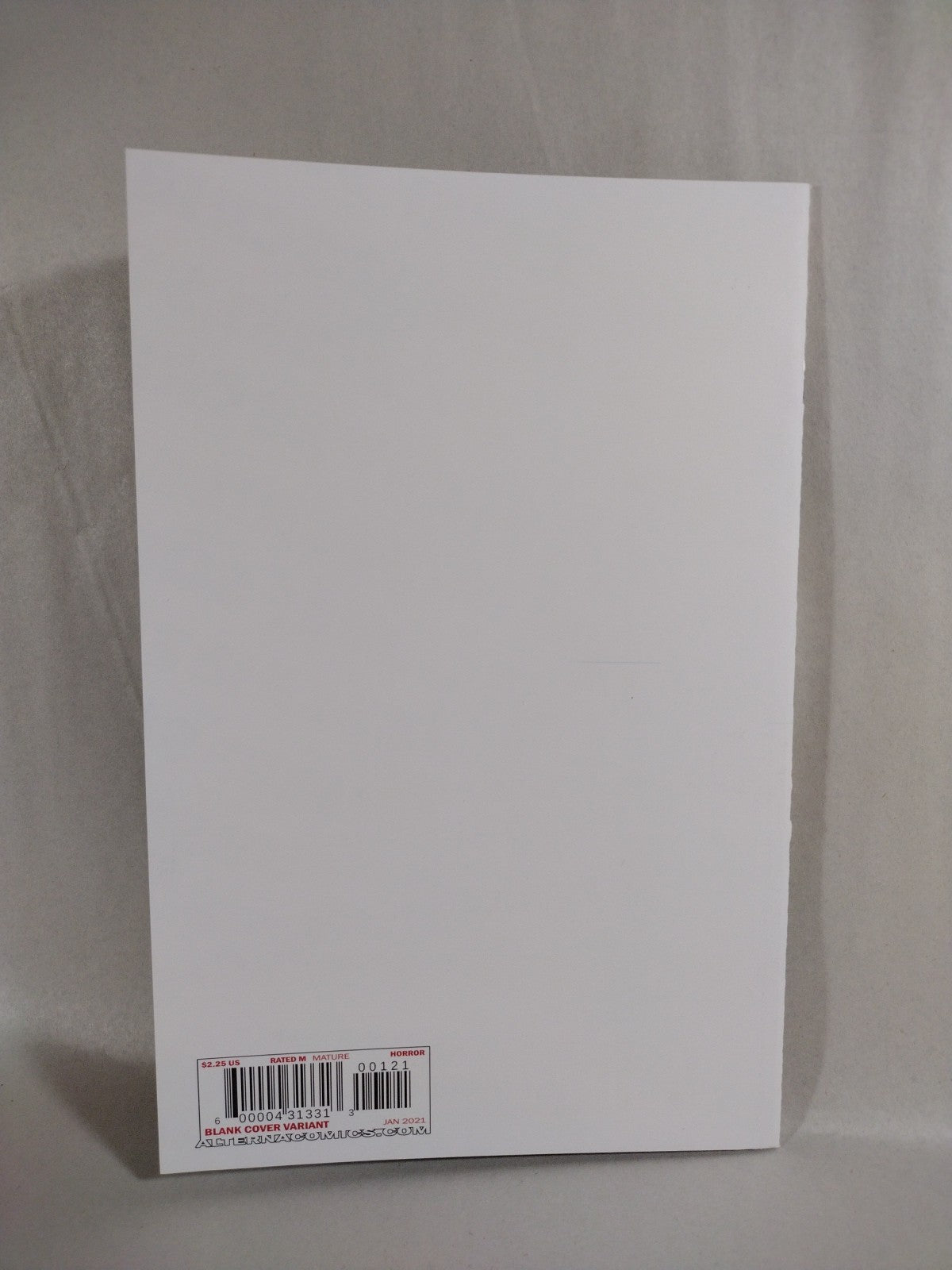 Chair #1 (2017) Alterna Comic Blank Sketch Variant Cover Simeti New NM