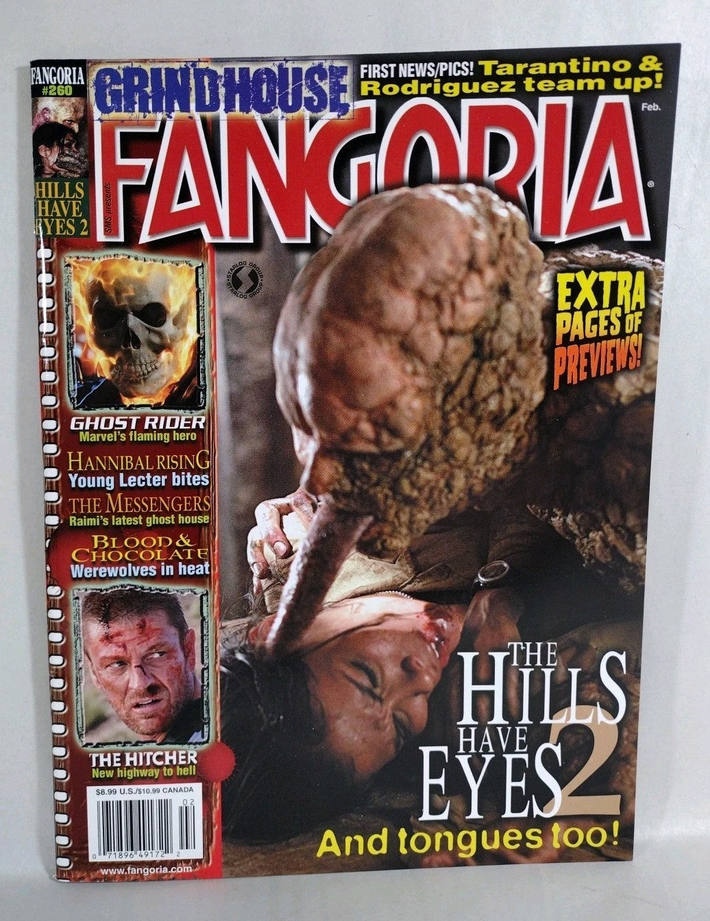 FANGORIA Magazine #260 (2006) Doug Jones Hills Have Eyes Ghost Rider Hitcher NM