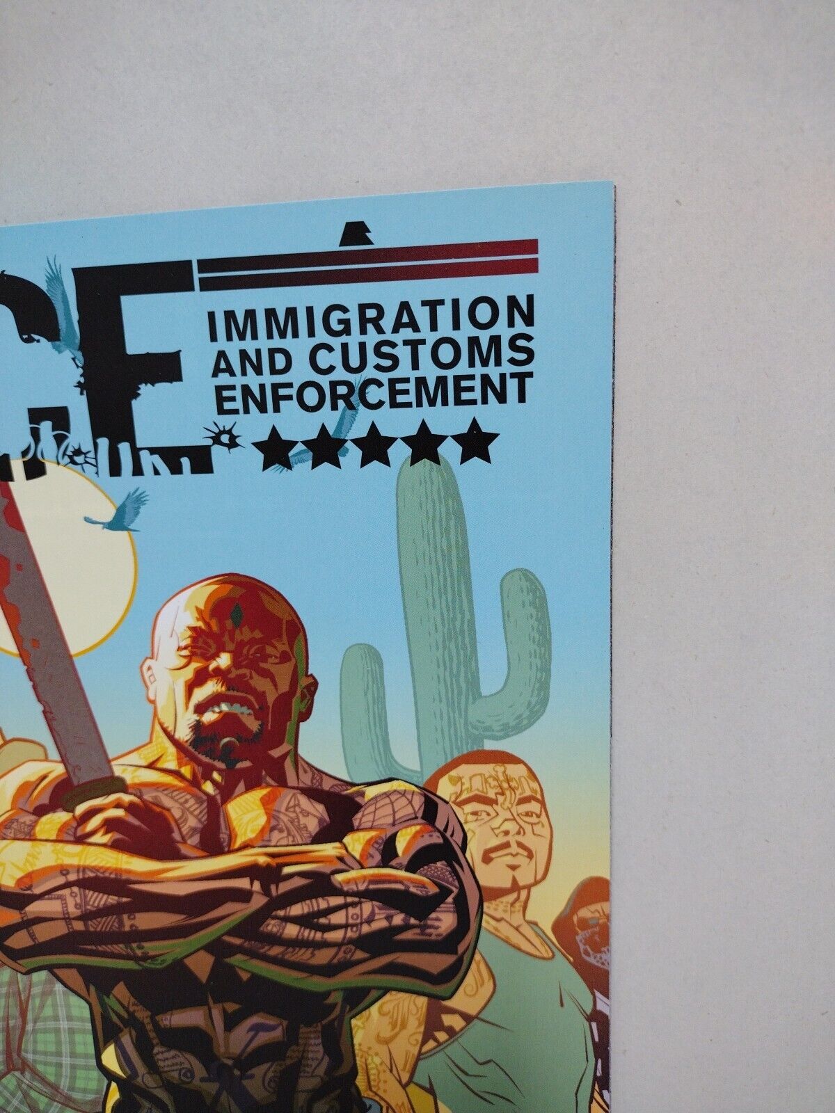 I.C.E Immigration and Customs Enforcement #1 2 (2011) 12-GAUGE Comic Lot Set