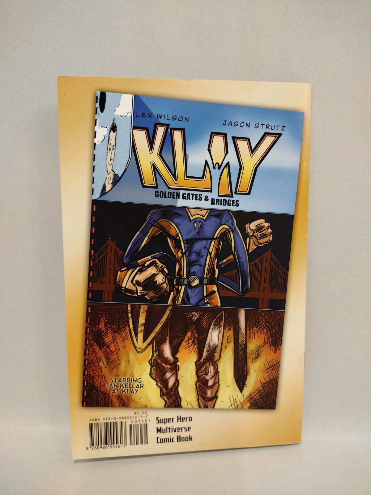 Klay #1 (2014) Ashcan Comic Signed Lex Wilson Jason Strutz