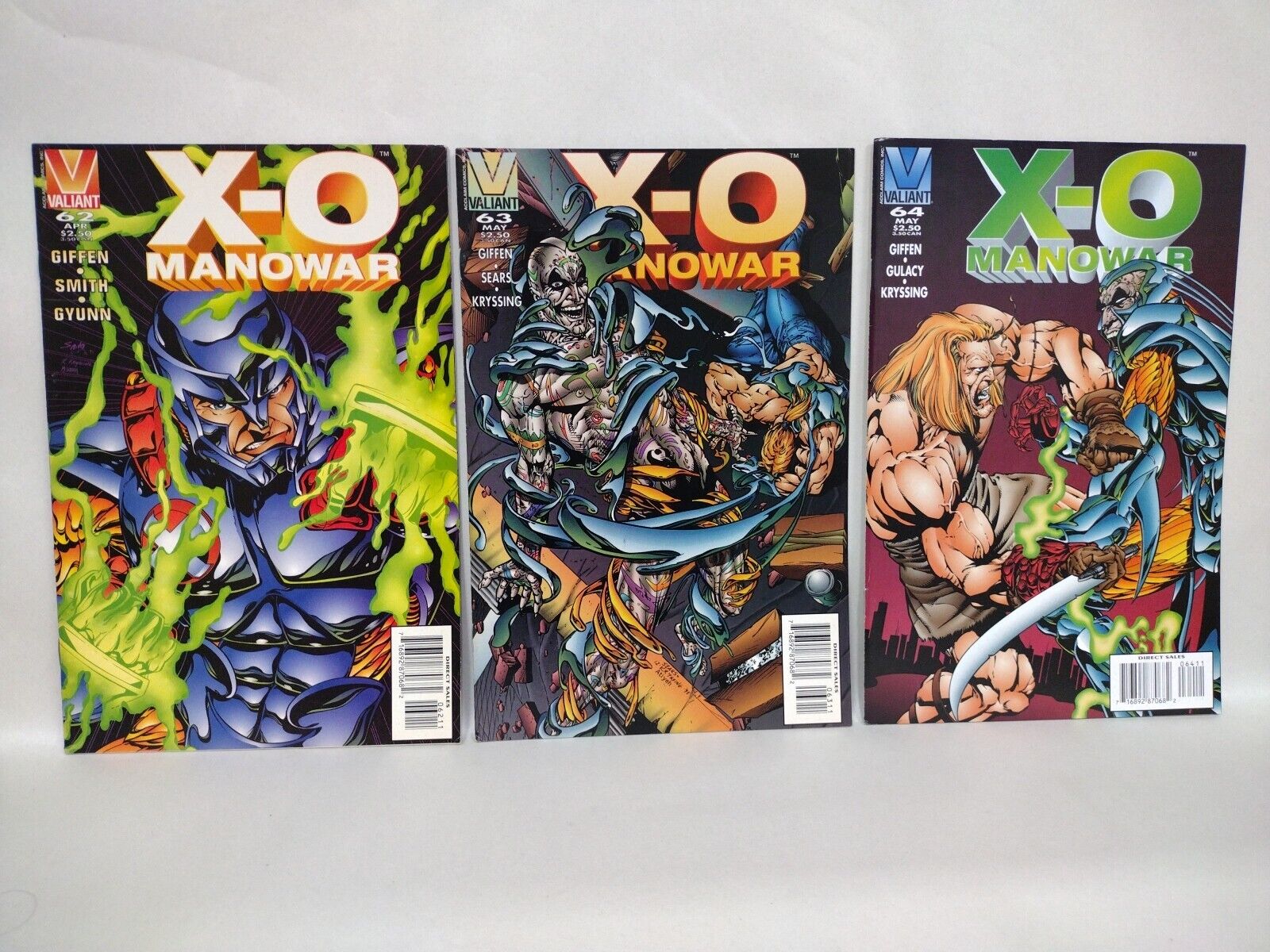 X-O Manowar (1992) Complete Valiant Comic Series #1-67 0 Yearbook Database 