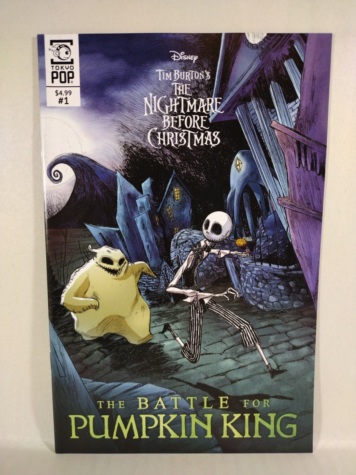 Nightmare Before Christmas Battle For Pumpkin King #1 (2023) Tokyo Pop Cover A