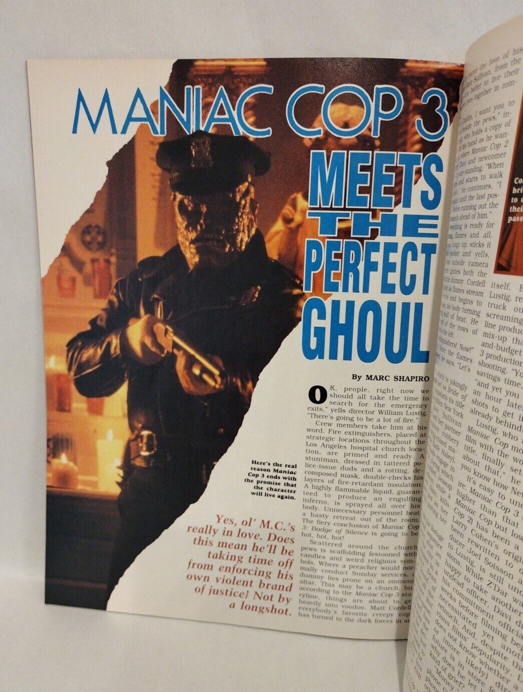 Fangoria Magazine #118 (1992) Dracula Dr  Giggles Candyman Maniac Cop 3 Trauma