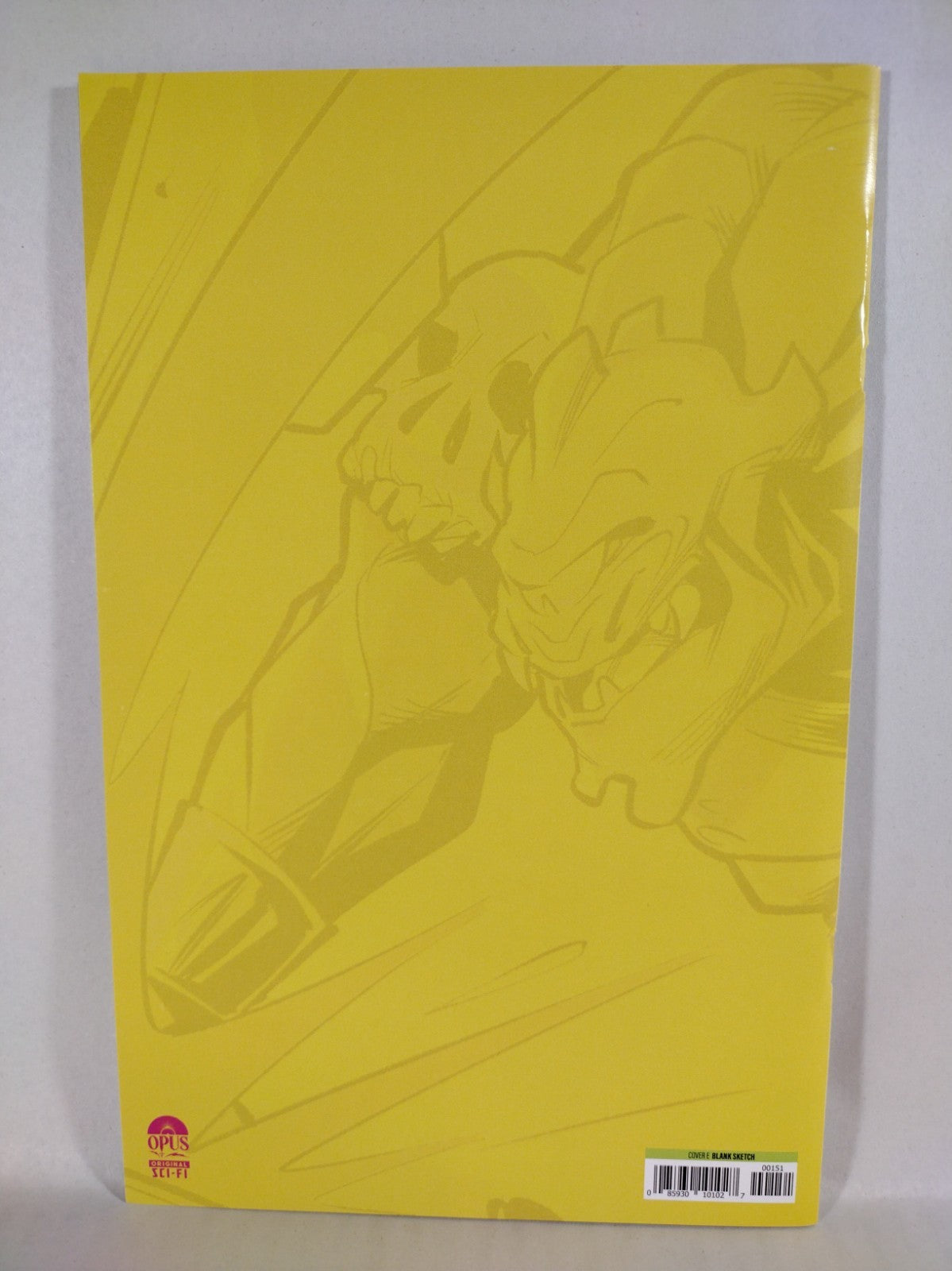 Space Truckin #1 (2023) Opus Comic Blank Sketch Variant Cover NM