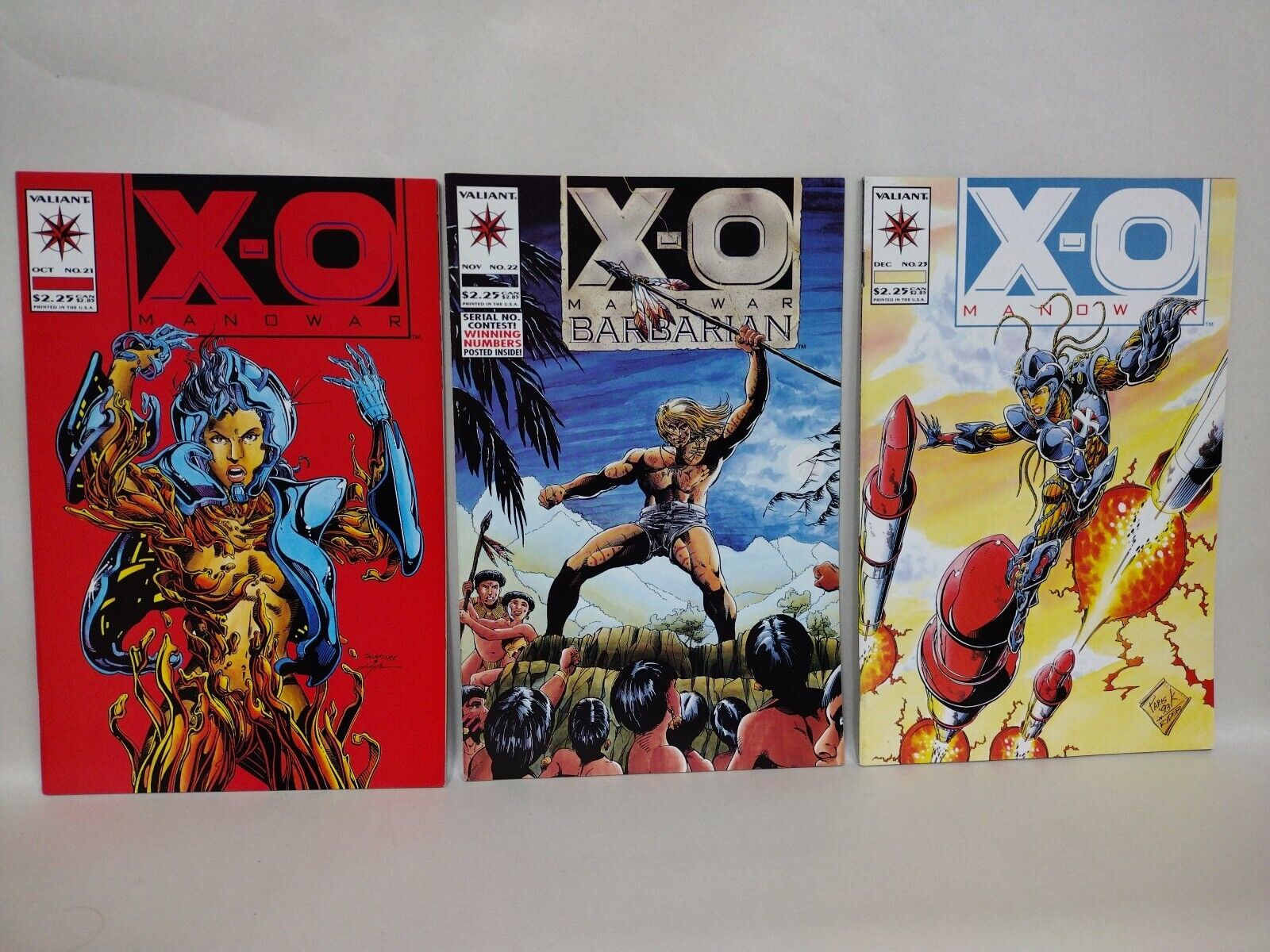 X-O Manowar (1992) Complete Valiant Comic Series #1-67 0 Yearbook Database 