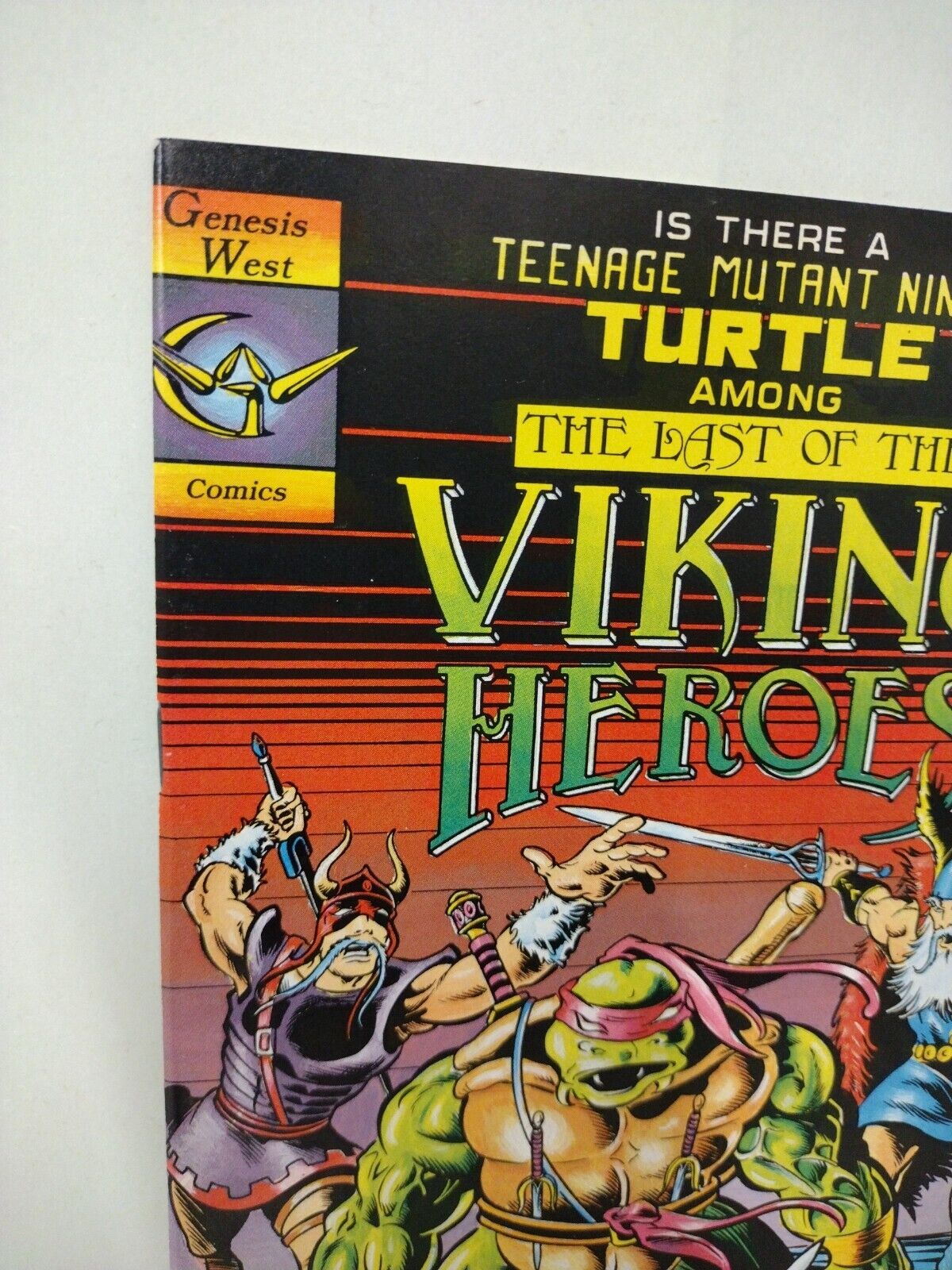 Last Of The Viking Heroes #2 (1990) Genesis West TMNT Alternate Origin VF-NM