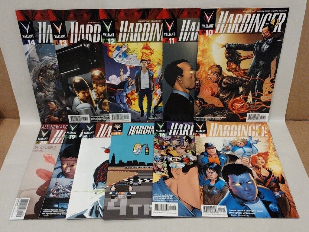 Harbinger (2012) Valiant Comic Lot Set 10 11 12 13 14 15 16 17 18 19 20 Dysart