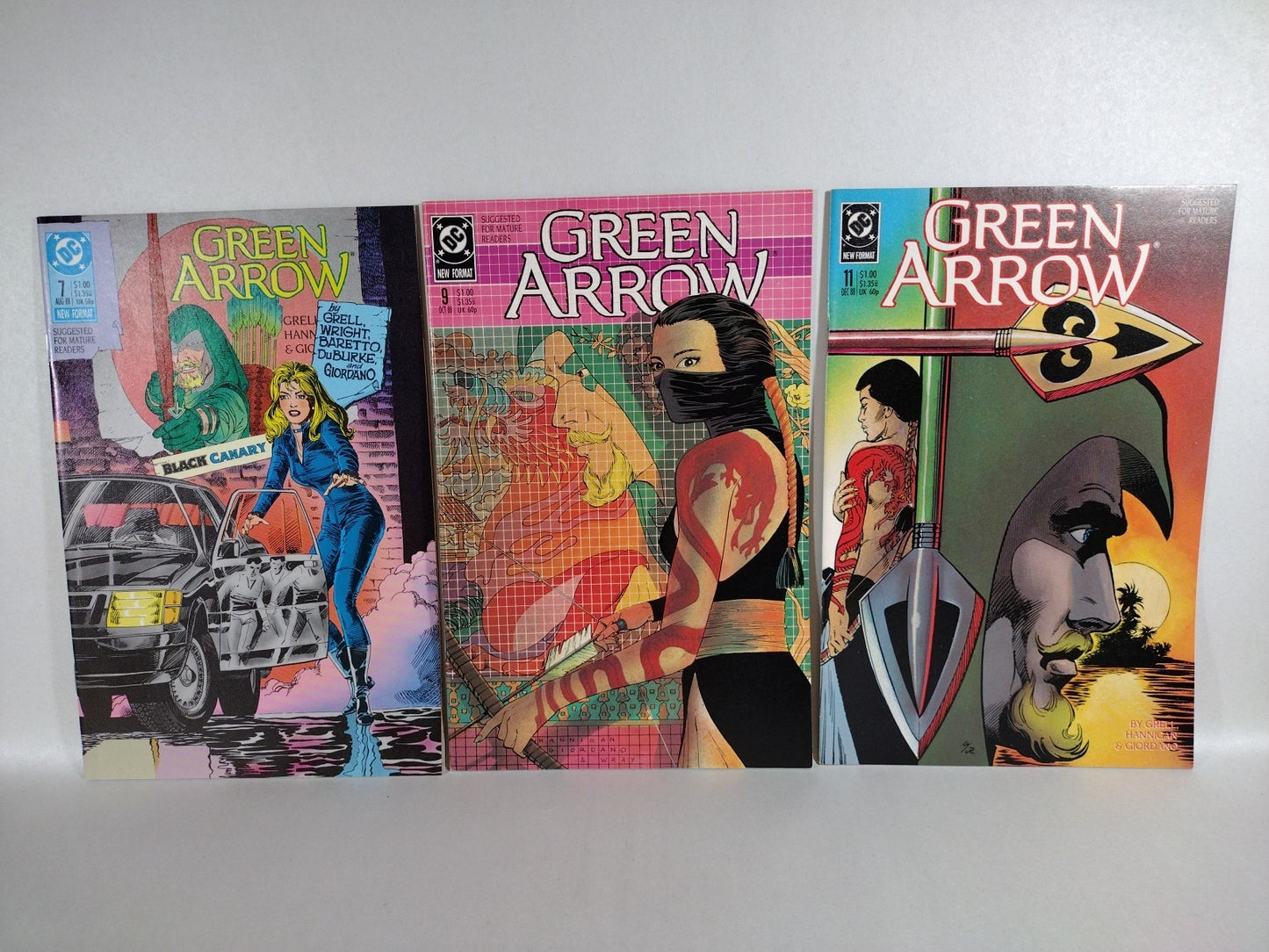 Green Arrow (1988) DC Comic Mike Grell 34 Issue Lot VF-NM