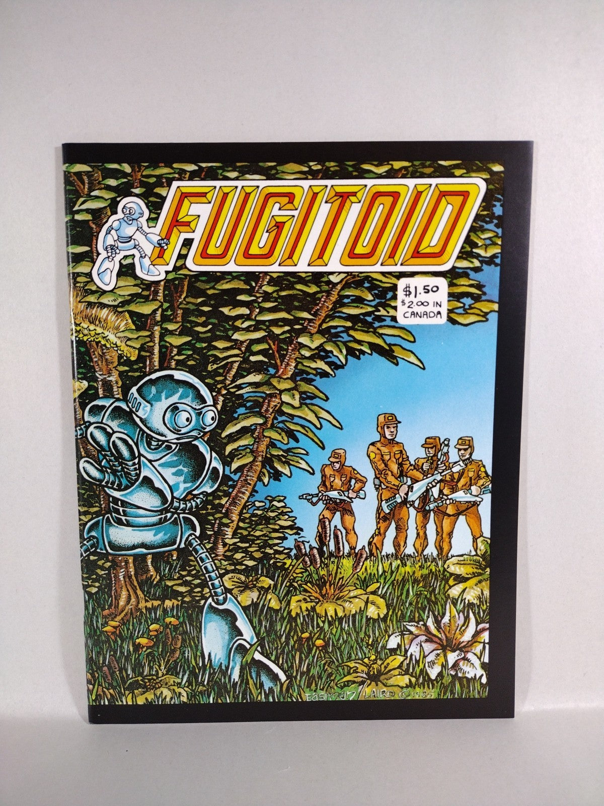 Fugitoid #1 (1985) Mirage Magazine Comic TMNT Triceritons 1st Appearance VF-NM